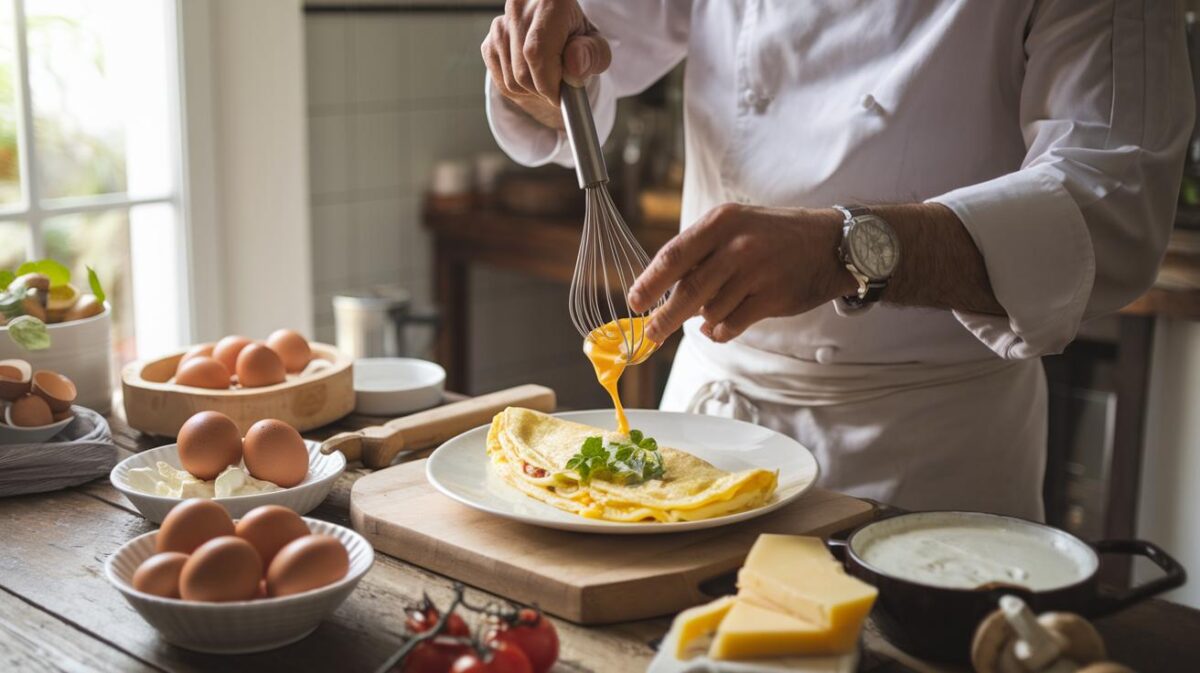 Découvrez comment concocter l'omelette parfaite grâce aux astuces inédites d’un chef émérite