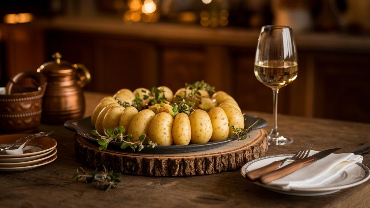 Découvrez comment égayer vos repas de printemps avec une terrine aux pommes de terre bonnotte