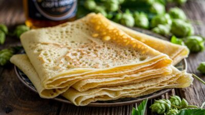 Découvrez comment la bière transforme vos crêpes : une recette unique pour des desserts légers et moelleux