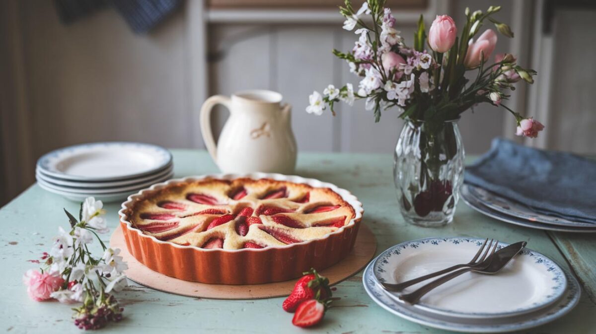 Découvrez comment le clafoutis aux fraises peut transformer vos desserts de printemps