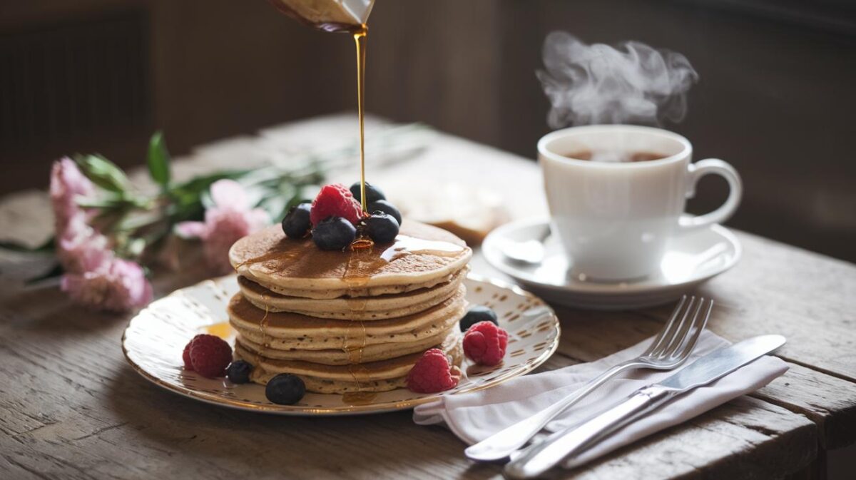 découvrez comment les crêpes aux flocons d'avoine peuvent transformer votre petit-déjeuner en festin