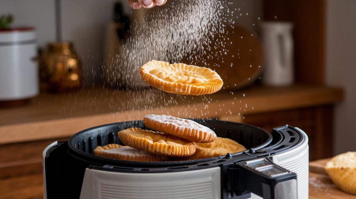 Découvrez comment préparer des bugnes croustillantes et légères avec votre airfryer pour un dessert rapide et délicieux