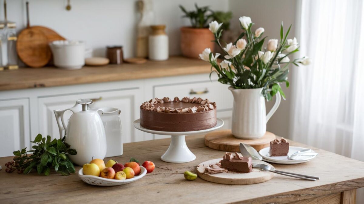 Découvrez comment préparer un délicieux gâteau au chocolat sans cuisson et bon pour la santé!