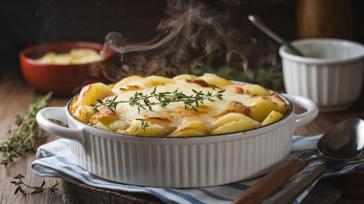 Découvrez comment préparer un gratin de pommes de terre au micro-ondes rapide et savoureux