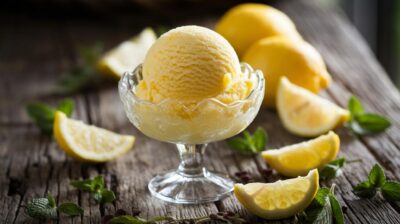 Découvrez comment préparer un sorbet au citron simple et rafraîchissant pour égayer vos journées d'été