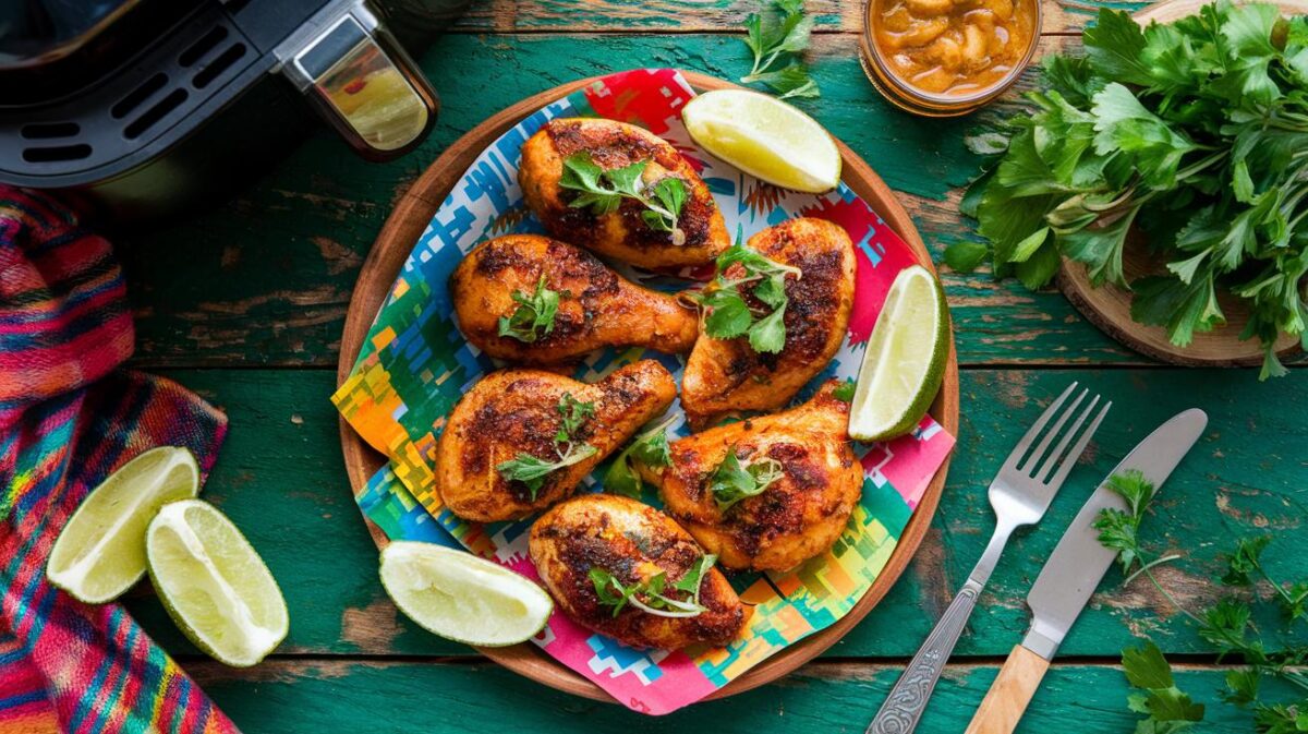 Découvrez comment préparer un succulent poulet à la mexicaine avec votre Airfryer