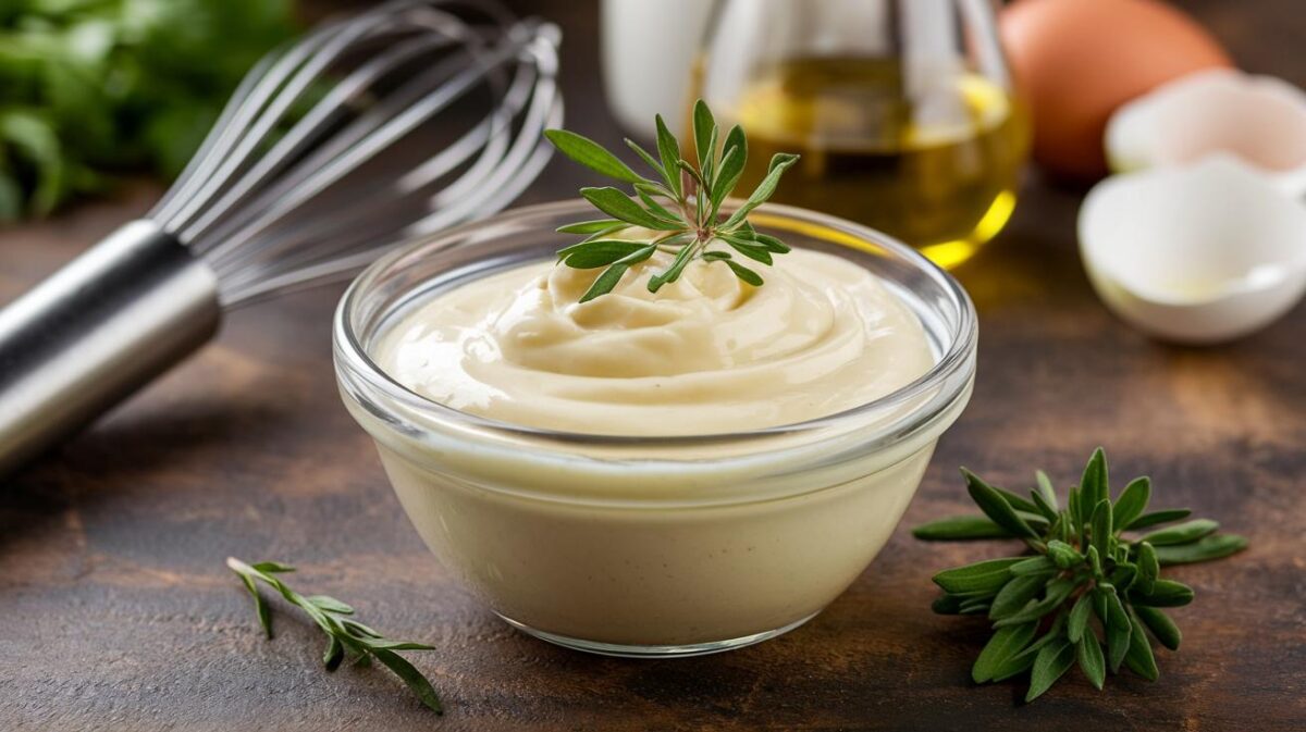 Découvrez comment préparer une mayonnaise allégée en quelques minutes avec cette recette de diététicienne