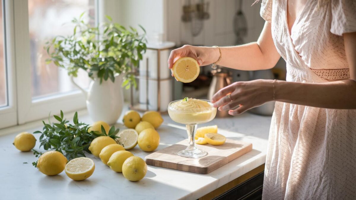 Découvrez comment préparer une mousse au limoncello exquise et rafraîchissante facilement