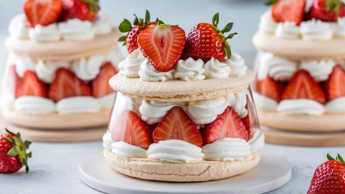 Découvrez comment préparer une verrine de pavlova aux fraises qui ravira vos papilles et vos invités