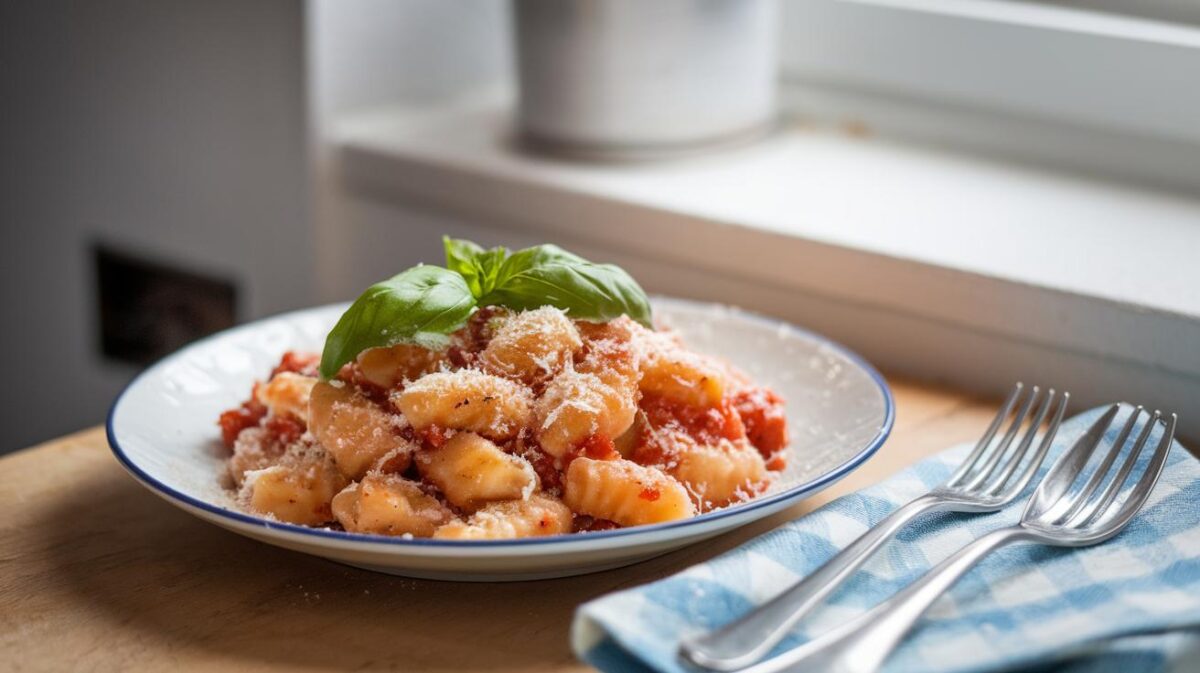 Découvrez comment ravir vos papilles avec une recette express de gnocchis à la tomate