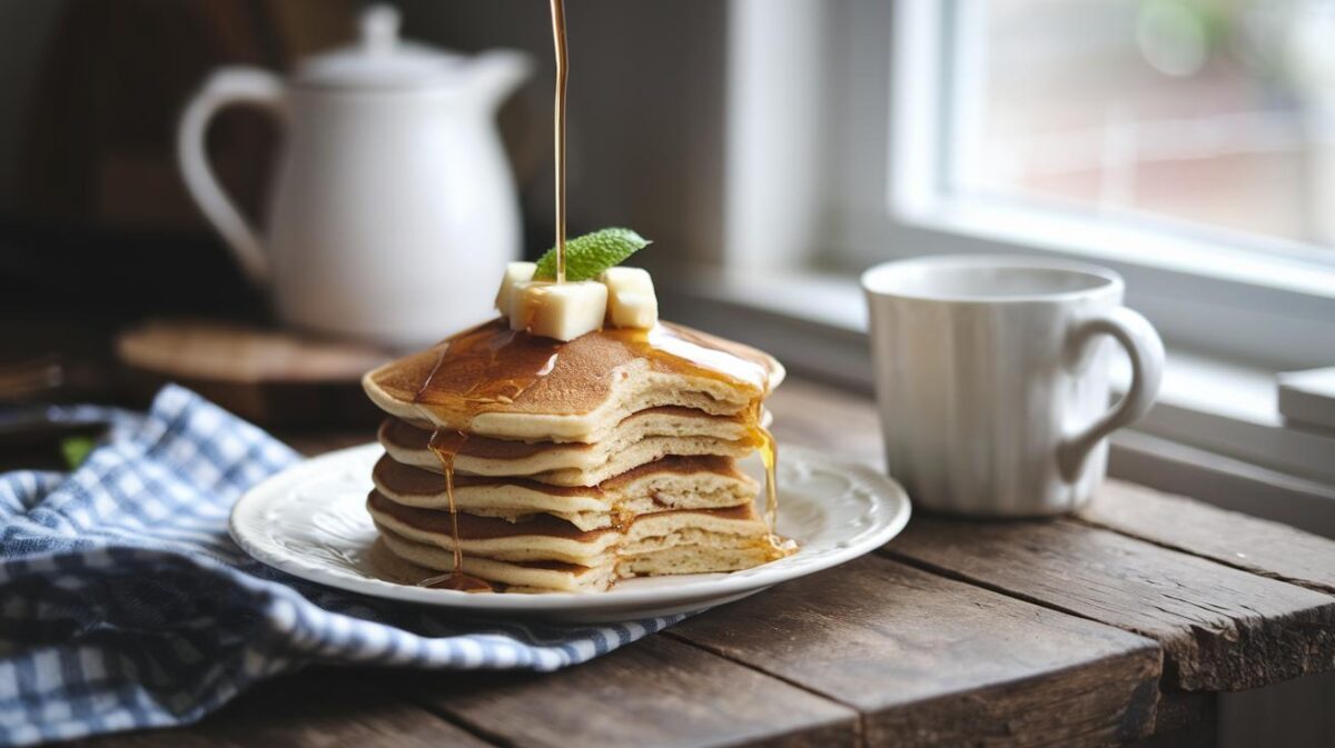 Découvrez comment réaliser de délicieux pancakes express avec seulement deux ingrédients!