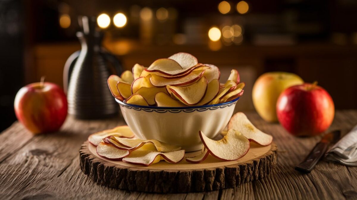 Découvrez comment réaliser des chips de pommes croustillantes pour surprendre vos invités à l'apéro