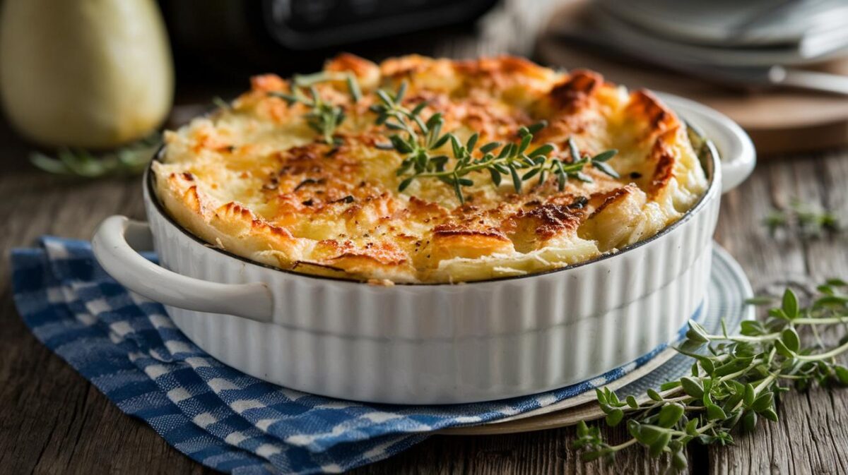 Découvrez comment réaliser un gratin dauphinois croustillant avec votre airfryer en un temps record