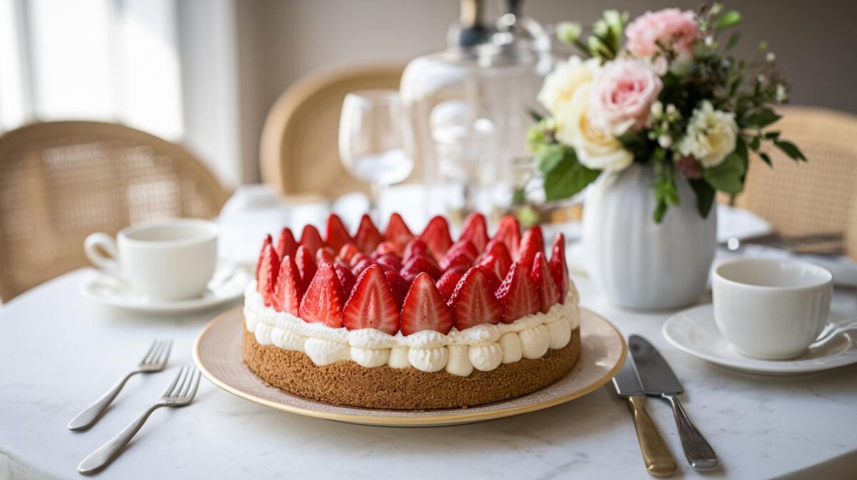 Découvrez comment réaliser une délicieuse charlotte aux fraises en un temps record