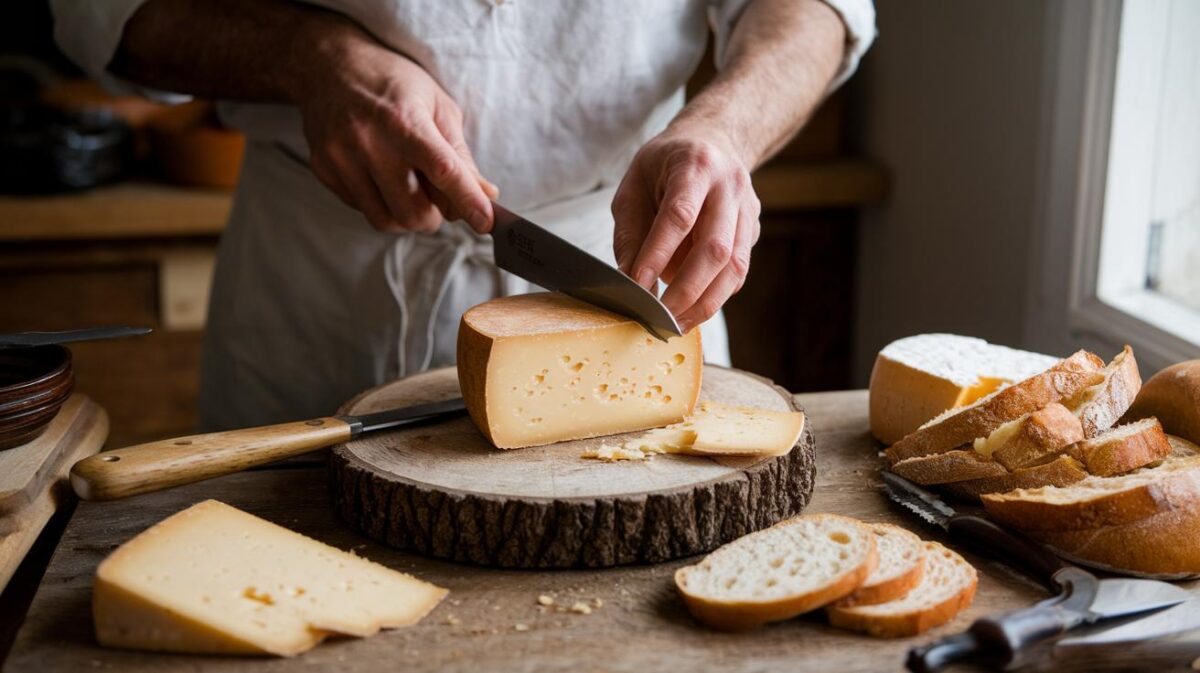 Découvrez comment trancher votre comté pour en savourer chaque bouchée, révélé par un expert