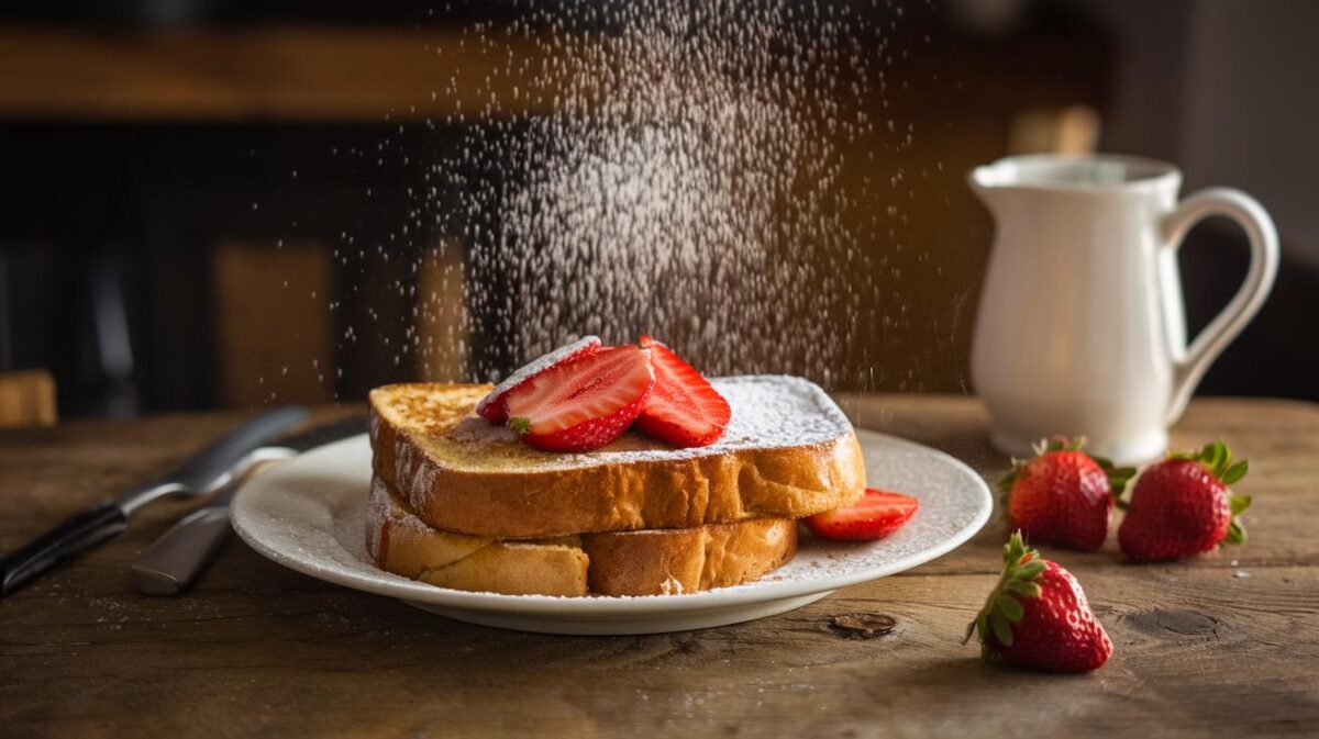 Découvrez comment transformer votre brioche rassie en un délicieux pain perdu aux fraises : astuces et recette