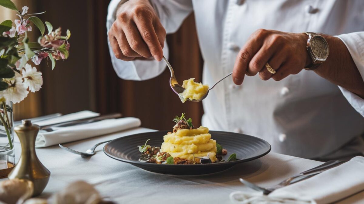 Découvrez comment un chef étoilé réinvente la purée de pommes de terre avec un ingrédient surprise