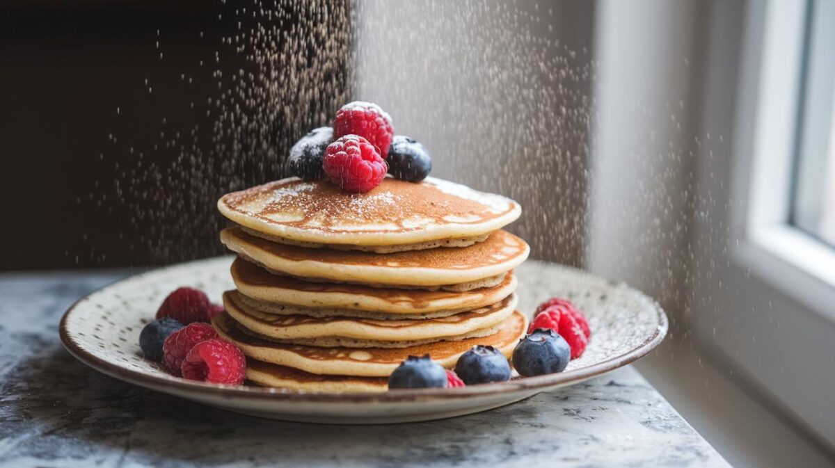 Découvrez la magie des pancakes express à 2 ingrédients : un délice facile et rapide à préparer !