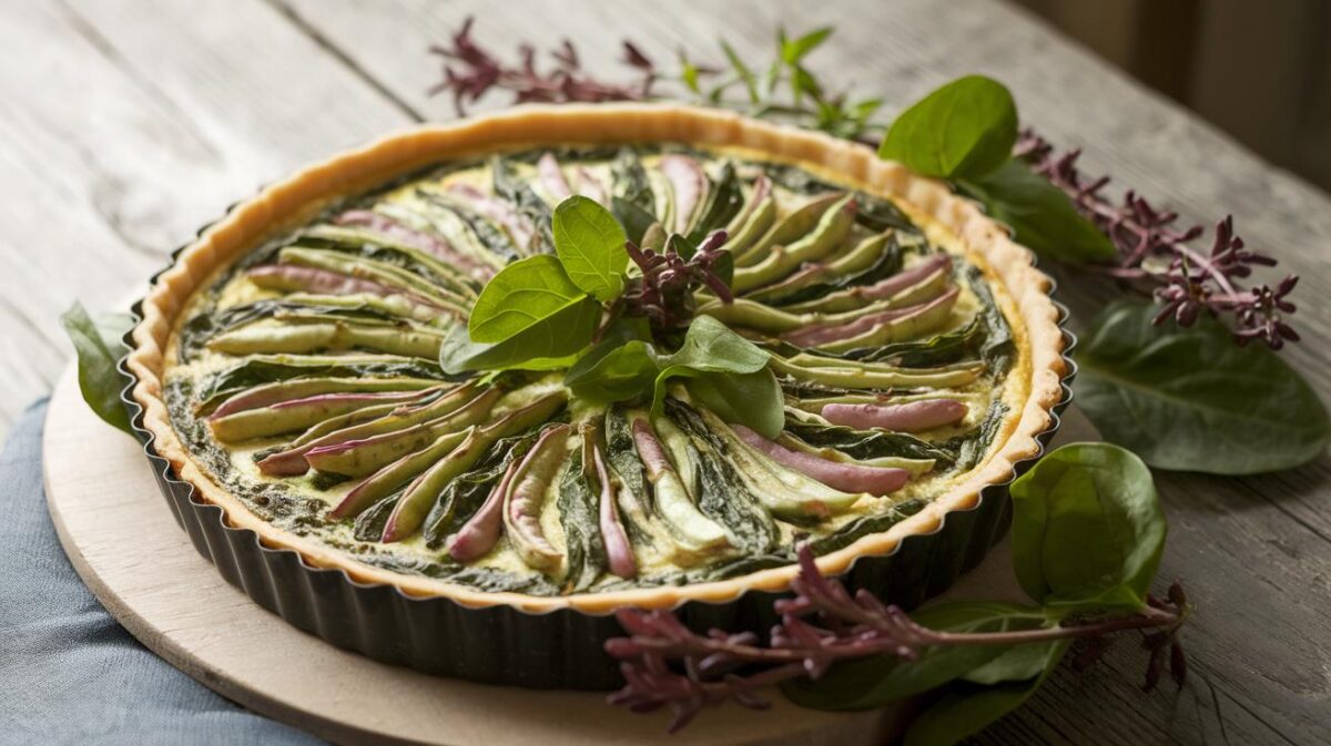 Découvrez la quiche fèves épinards de Cyril Lignac : une recette simple pour régaler vos invités