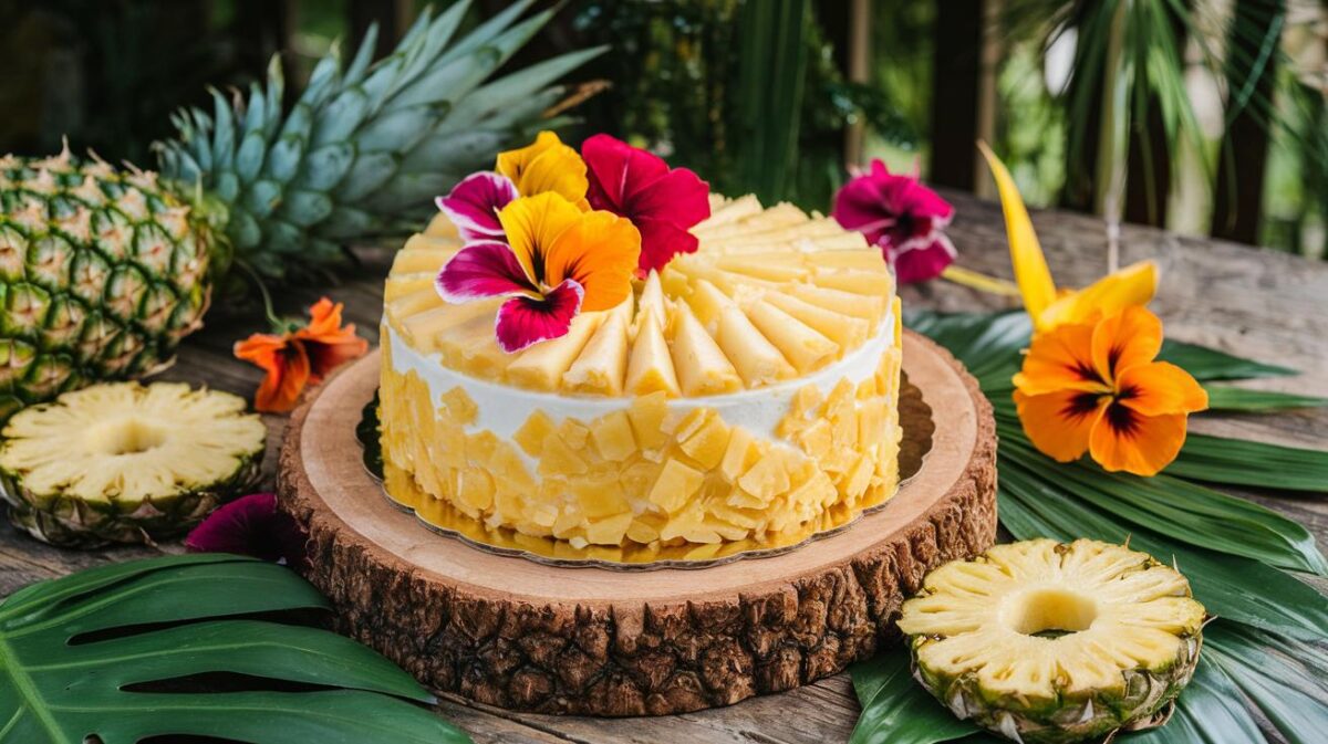 Découvrez la recette du gâteau à l’ananas de Laurent Mariotte : une explosion de saveurs tropicales à chaque bouchée