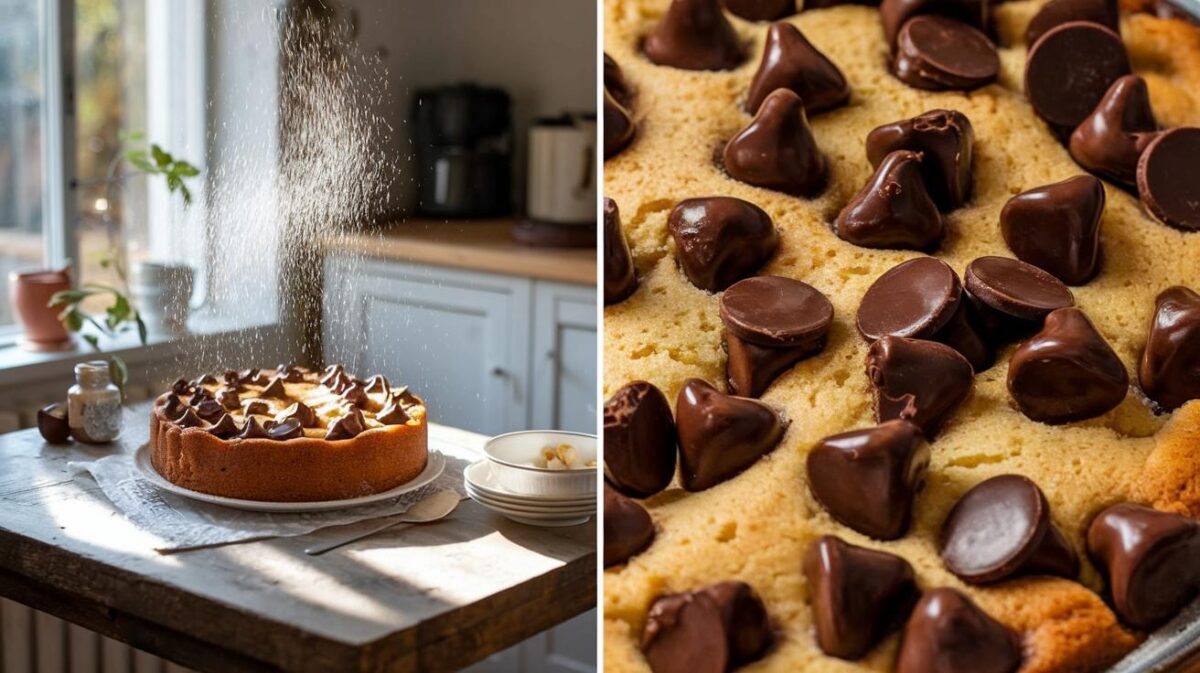 Découvrez la recette du gâteau aux pépites de chocolat qui réveillera vos papilles et ravivera vos souvenirs d'enfance