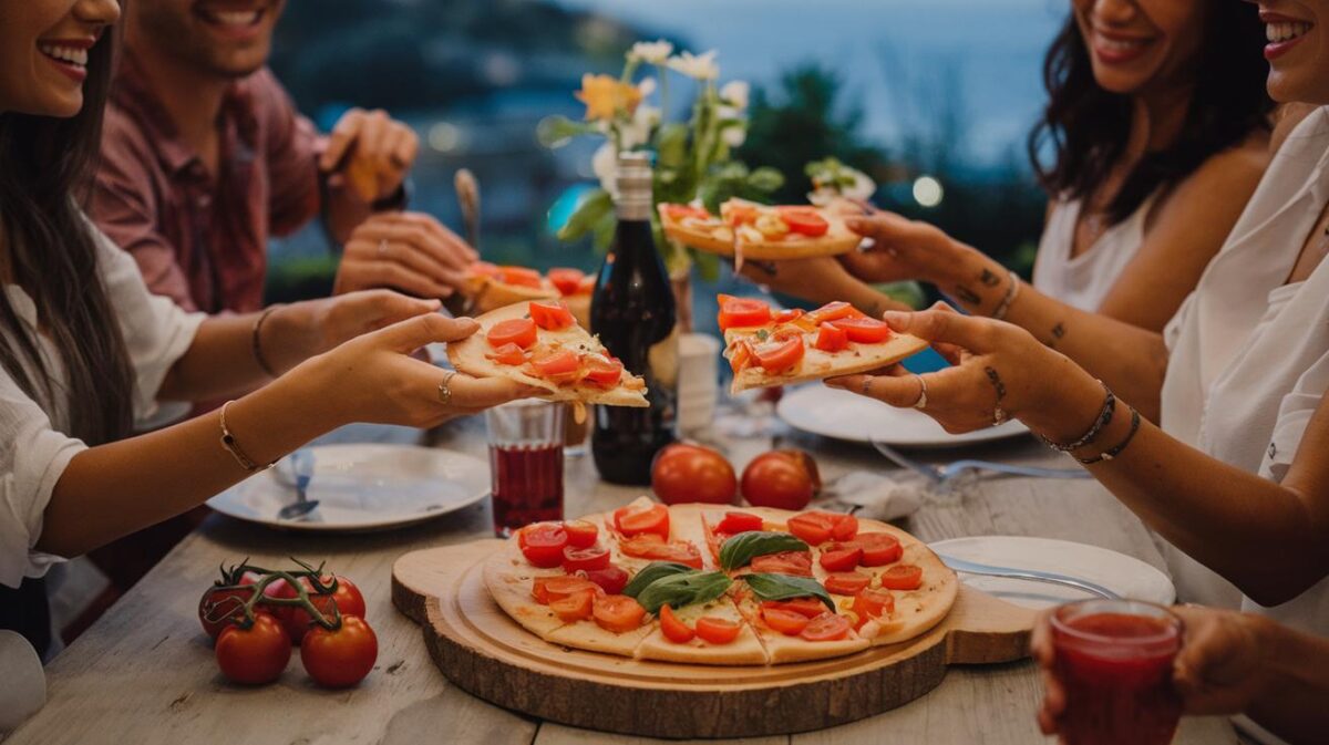 Découvrez la recette estivale de la pizza bruschetta pour éblouir vos soirées entre amis