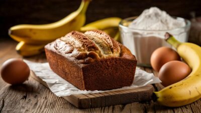 Découvrez la recette ultime du banana bread prête en un clin d'œil, un délice garanti pour vos papilles