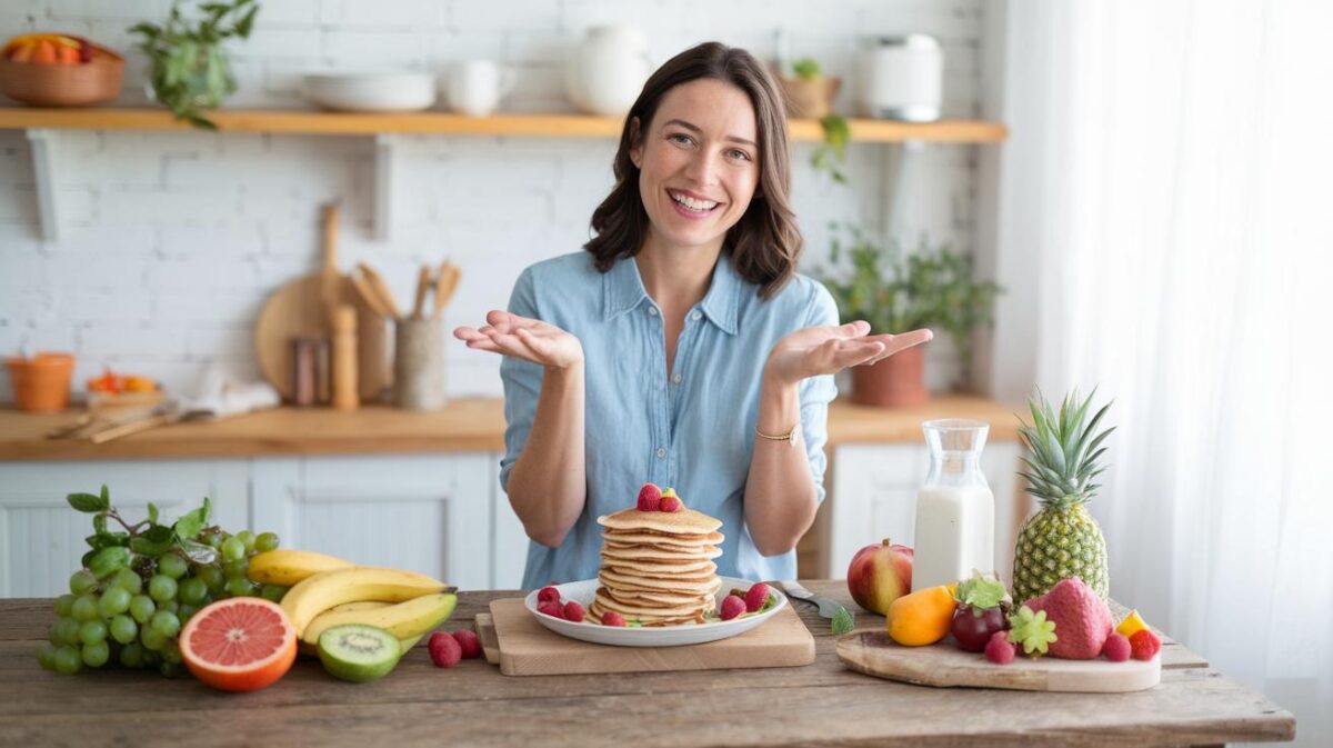 Découvrez la recette ultra-rapide et healthy de pancakes par une diététicienne pour un petit-déjeuner gourmand et léger