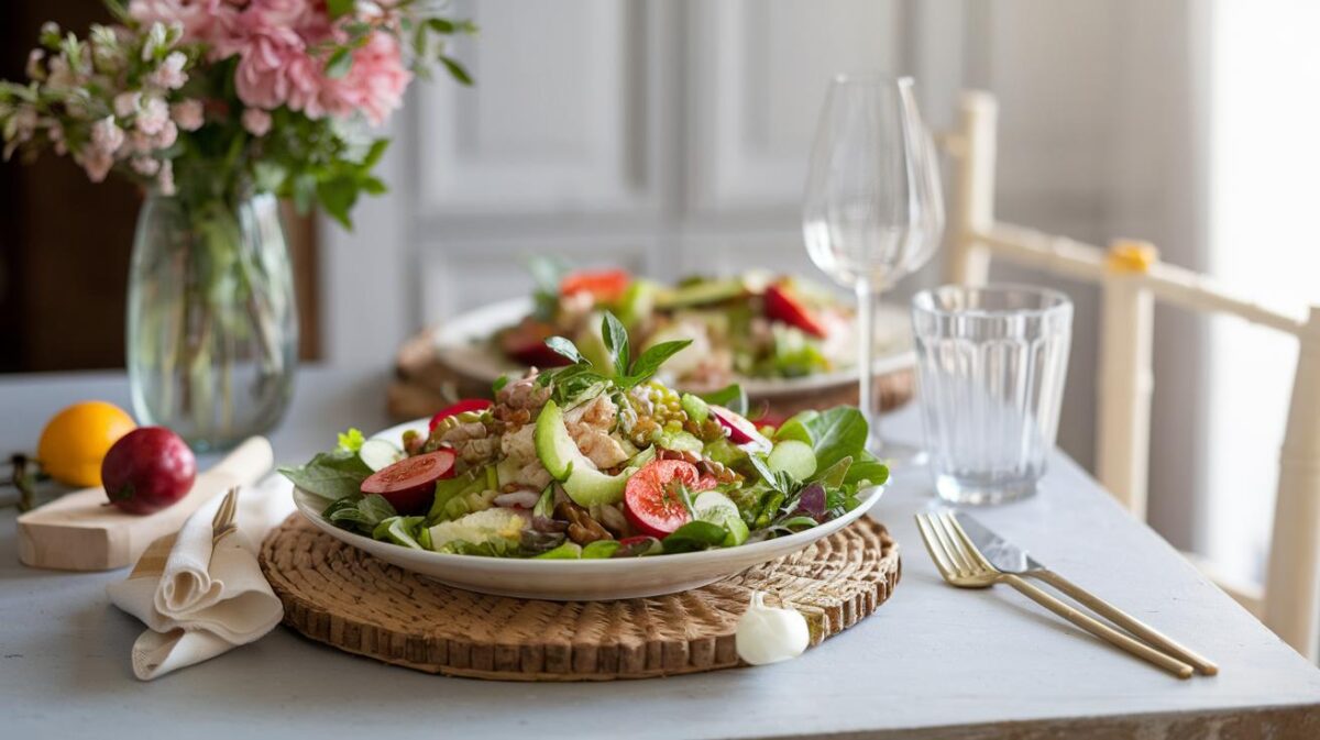 Découvrez la salade de Jennifer Aniston : Un plat frais et nourrissant pour ravir vos papilles