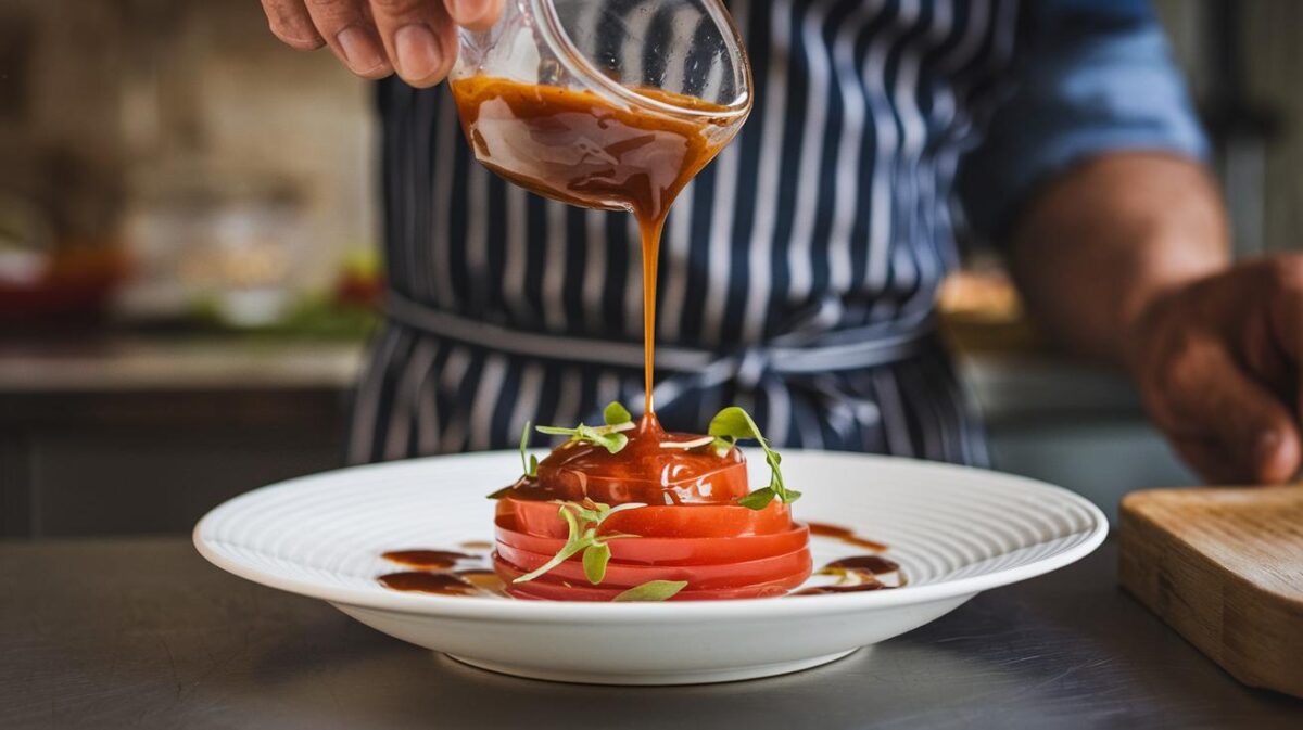 Découvrez la salade de tomates réinventée par Cyril Lignac : secrets et astuces pour une vinaigrette qui change tout