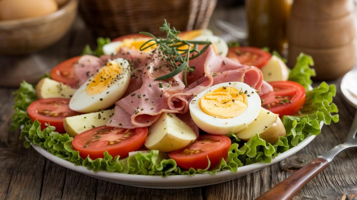 Découvrez la salade piémontaise revisitée par Laurent Mariotte : une recette simple pour des moments de pur bonheur à table