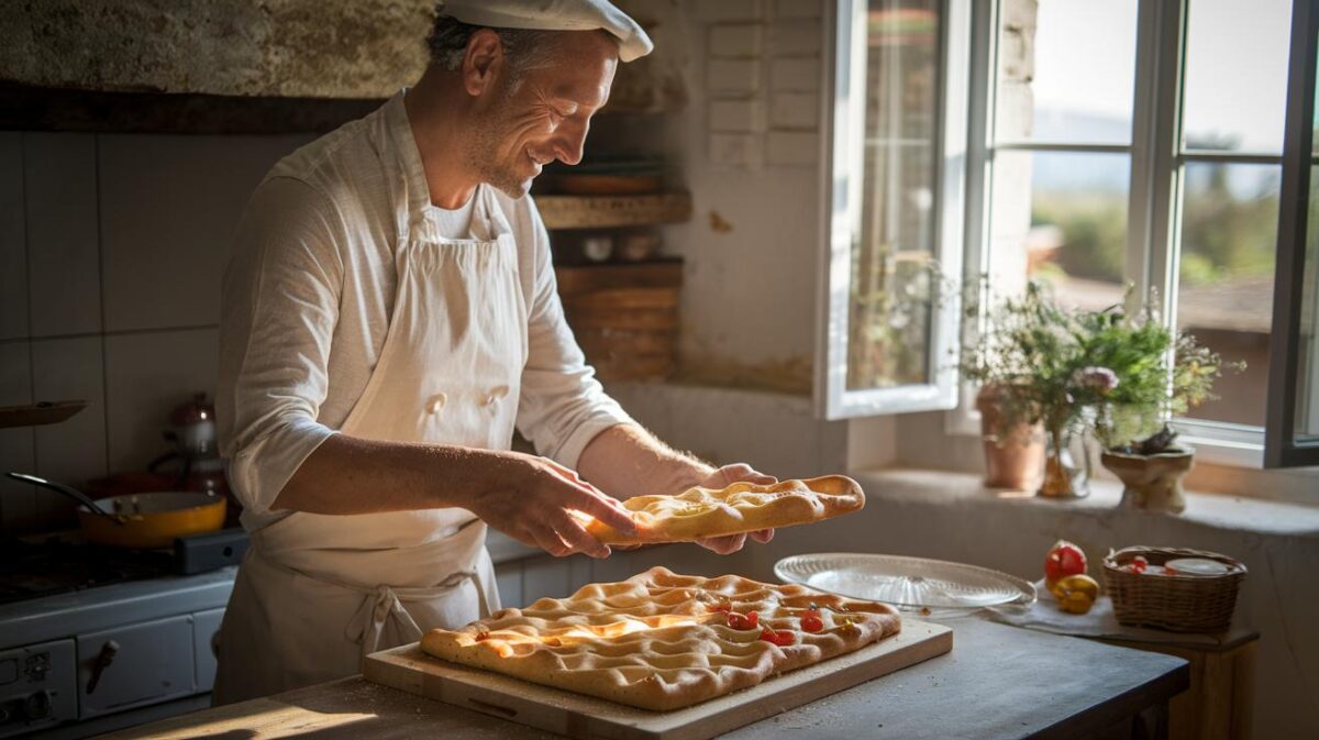 Découvrez l'astuce de Laurent Mariotte pour une focaccia aux tomates cerises moelleuse et croustillante