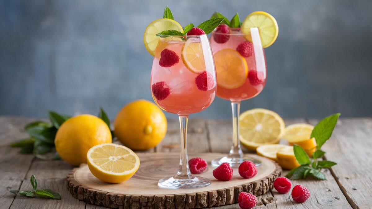 Découvrez le cocktail qui fera fureur cet été : le Spritz limoncello et framboises – une explosion de saveurs fraîches