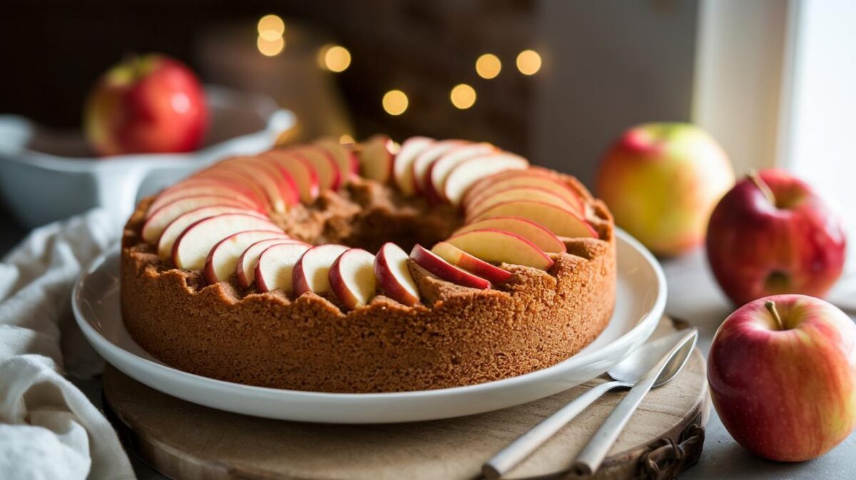 Découvrez le gâteau aux pommes traditionnel revisité pour un goût authentique et une douceur inégalée