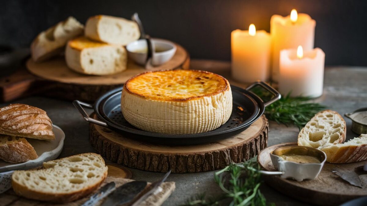 Découvrez le Mont d'Or chaud au Airfryer : un délice facile à réaliser qui séduira vos invités