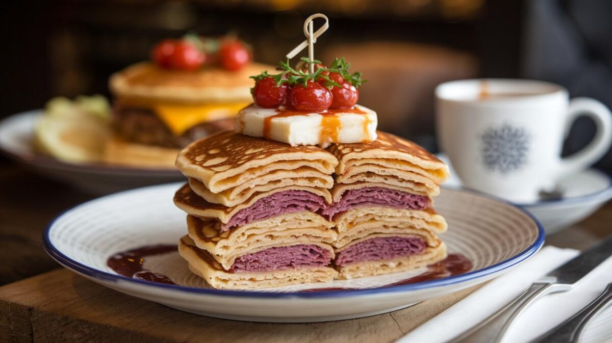 Découvrez le pancake burger : une version audacieuse qui révolutionne le burger classique