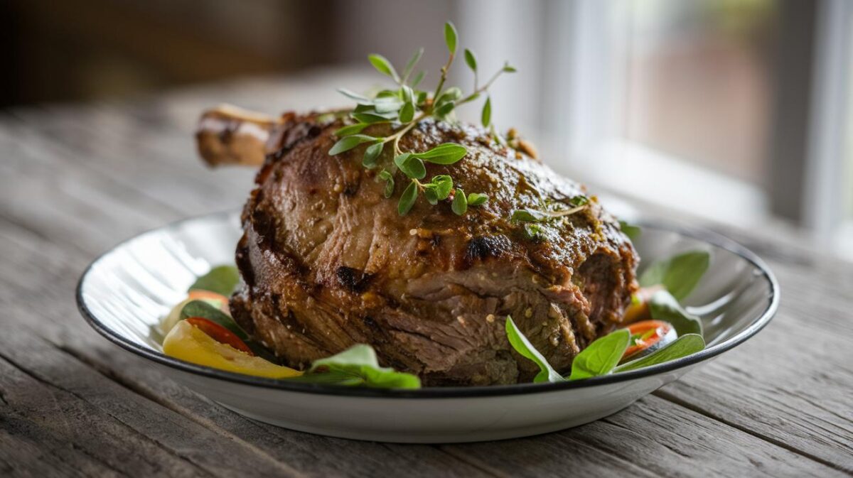 Découvrez l'épaule d'agneau à la basque : un plat simple et savoureux qui ravira vos convives