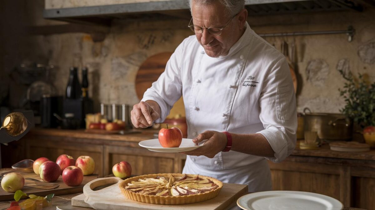 Découvrez les astuces de Cyril Lignac pour sublimer votre tarte aux pommes et épater vos convives