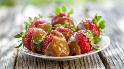 Découvrez les fraises d'amour : un dessert croustillant et rafraîchissant à savourer sous le soleil