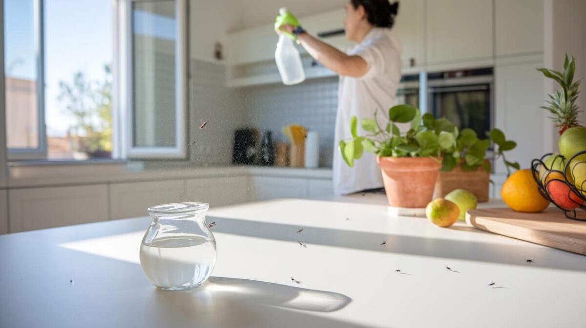 Découvrez les meilleures techniques pour éliminer les moucherons de votre cuisine