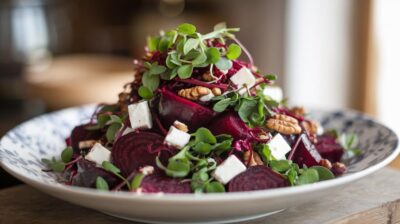 Découvrez les secrets de la salade de betterave facile, un délice sain et savoureux à préparer en un clin d'œil