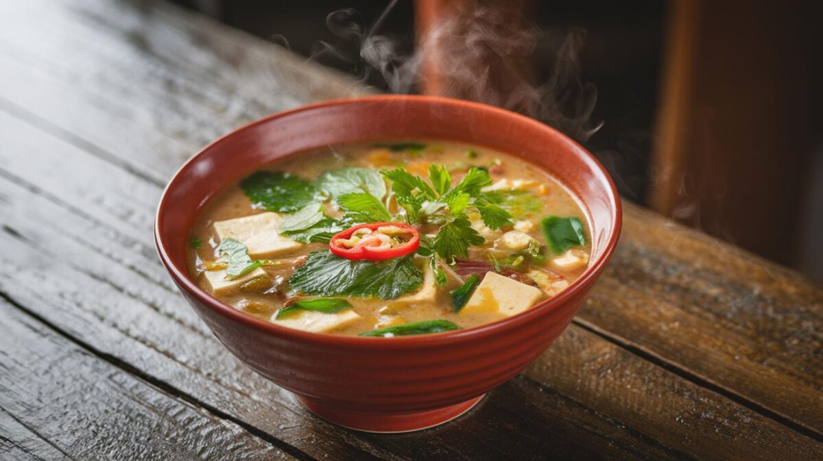 Découvrez les secrets de la soupe laksa au tofu, un délice asiatique facile à préparer