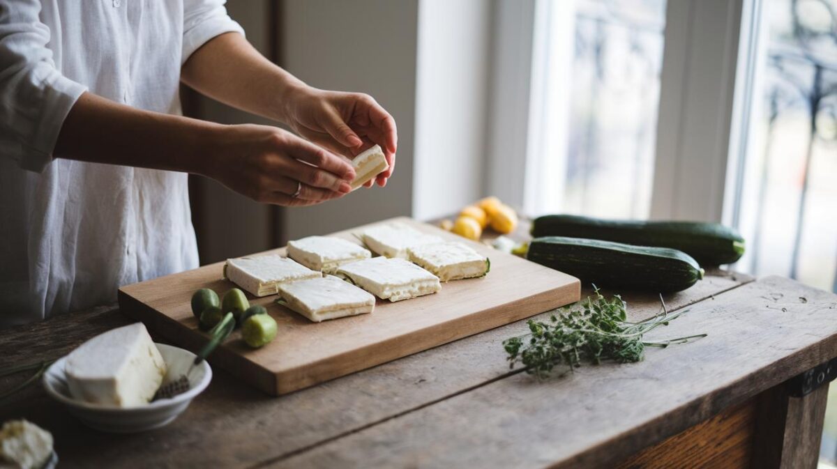 Découvrez les secrets pour créer des bricks au chèvre frais et courgette, rapidement et simplement