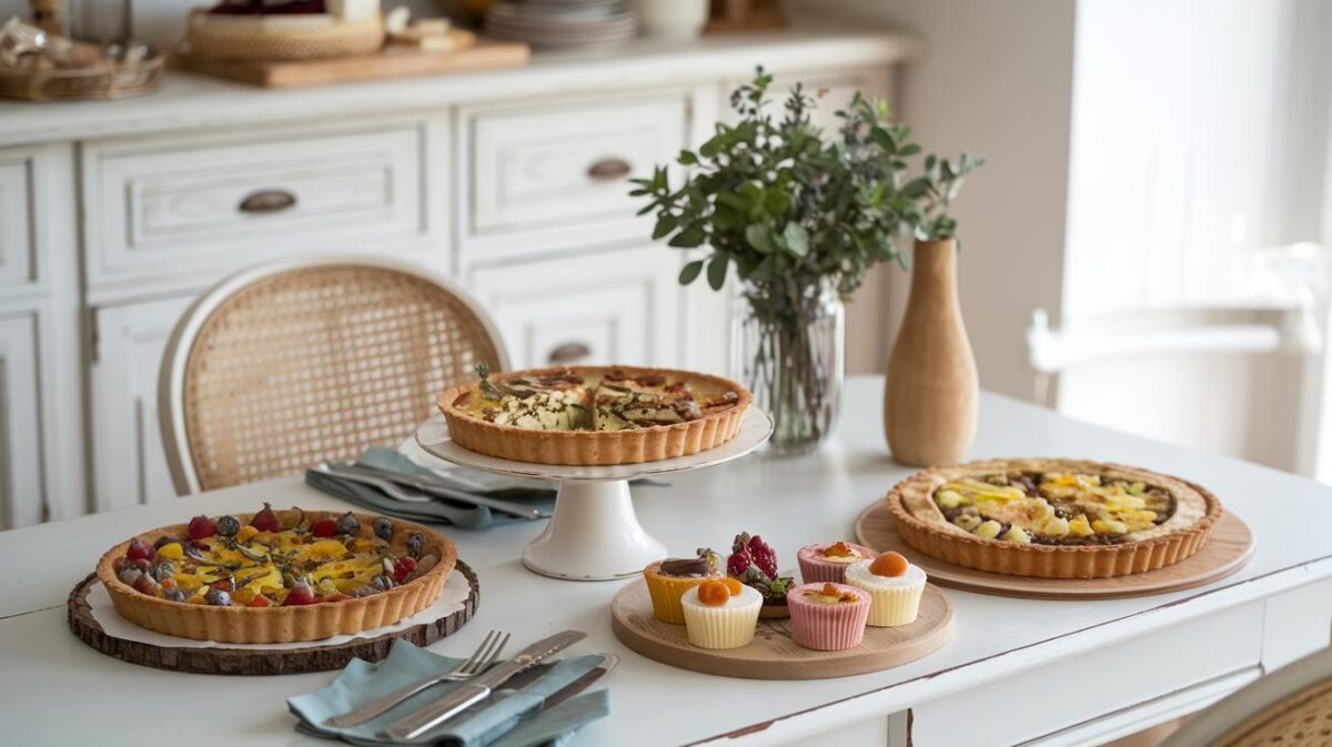 Découvrez trois recettes délicieuses pour ravir vos papilles ce samedi midi : tarte, verrines et plus encore