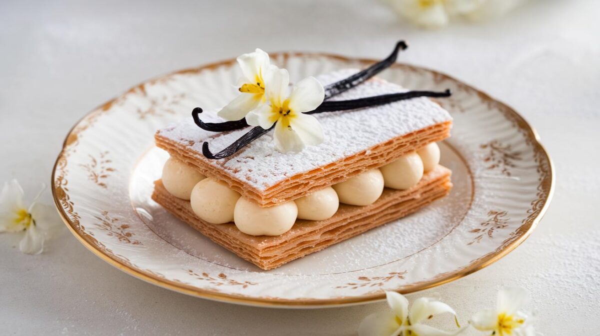 Défi végétalien : mille-feuille crémeux à la vanille, redécouverte d'un classique