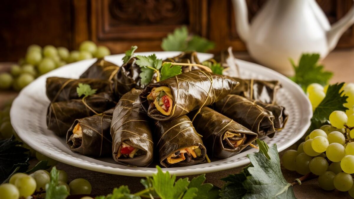 Dolmas délicieux : découvrez comment réussir à tous les coups ces feuilles de vigne farcies