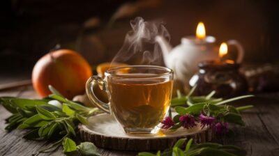 Douce nuit : tisane maison detox, la touche végétalienne