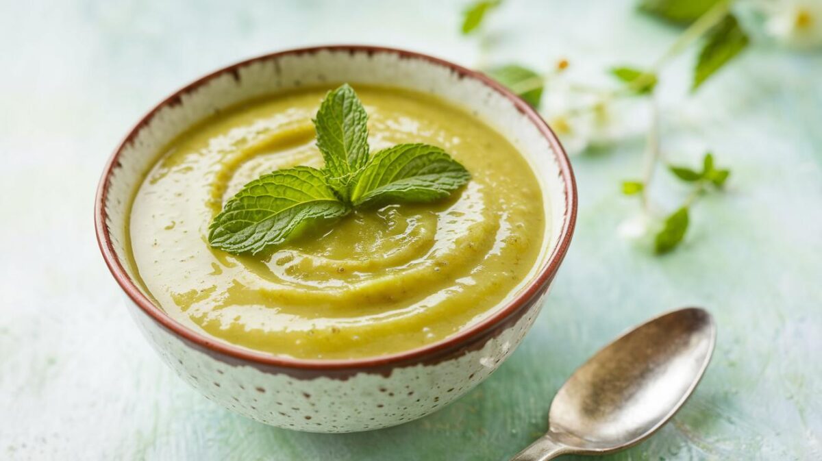 Fraîcheur estivale : gaspacho de concombre et menthe, vertige végétalien