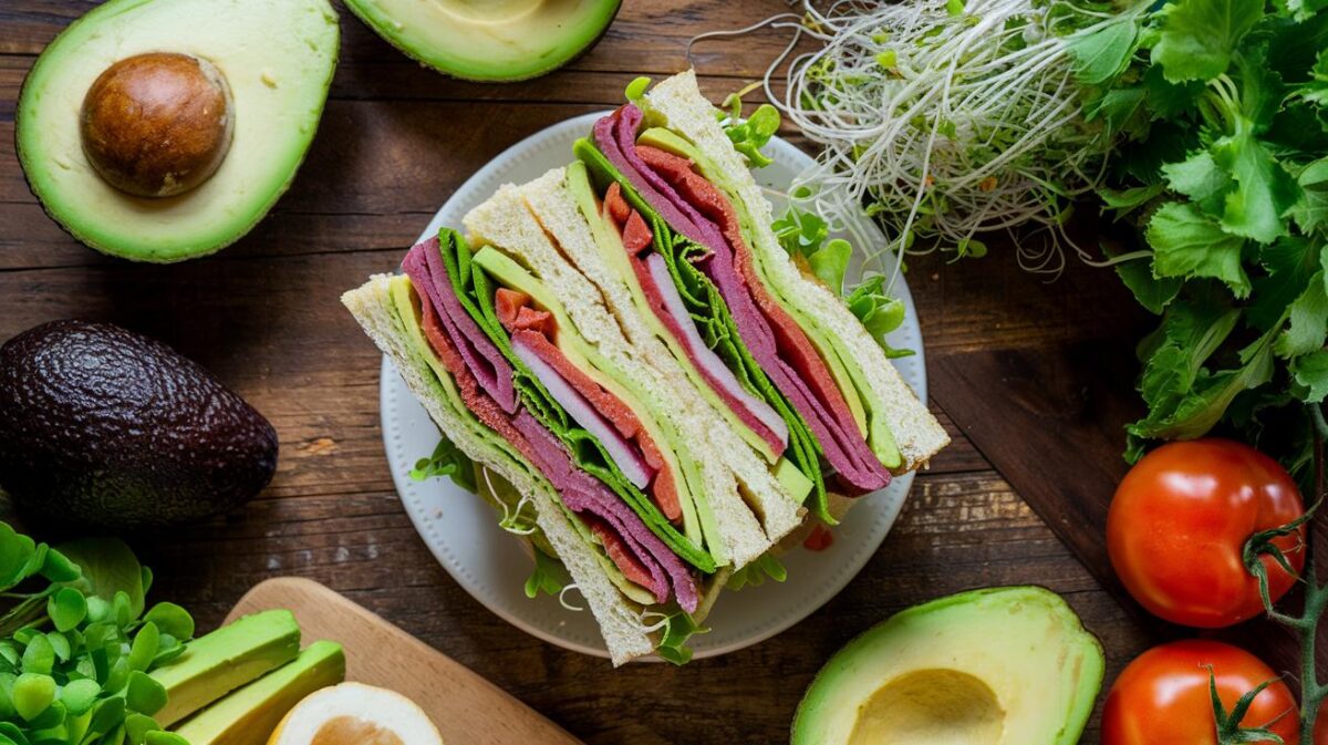 L'art du sandwich végétalien : idées créatives pour des pauses gourmandes