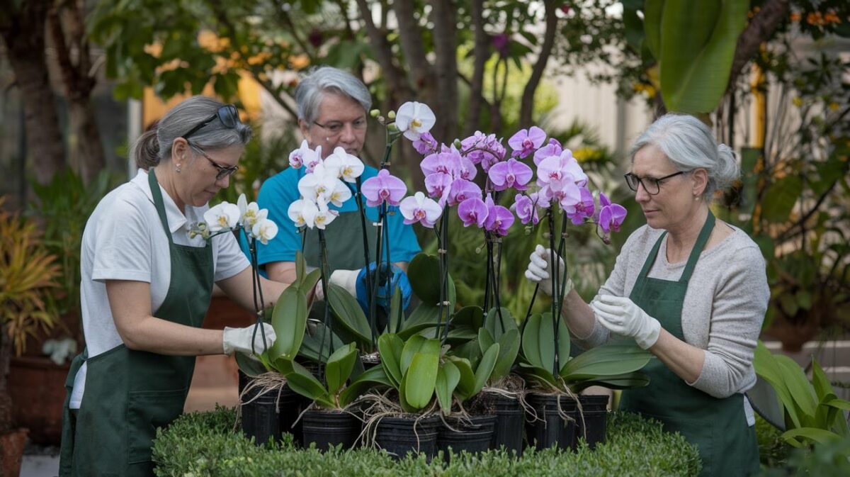 Les secrets de jardiniers expérimentés pour faire fleurir vos orchidées avec 4 engrais naturels surprenants